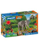 Playmobil Animal & friends elefante con cuidadora