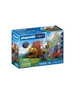 Playmobil Knights cañón de fuego Caballeros León