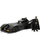 Jada Batmóvil coche metal 1:32 1989 con figura