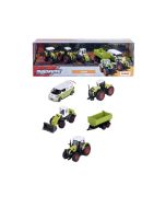 Majorette  5 Vehículos de granja Claas