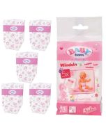 BABY Born Pack 5 pañales