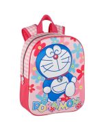 Mochila rosa Doraemon 3D 32x25x10 cm