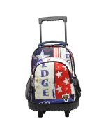 Mochila escolar Edge con carro trolley 36x46x20 cm