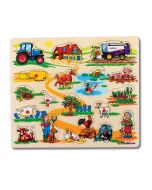 Puzzles de madera granja Eichhorn
