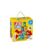 Juego de bolos con latas