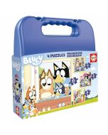 Educa puzzle maleta progresivo Bluey 12 16 20 25