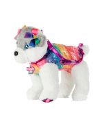 Peluche Doggie Star Husky Arcoiris Hasky