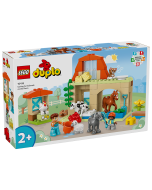 Lego Duplo cuidado de animales en la granja