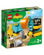 Lego Duplo camión y excavadora con orugas
