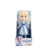 Princesas Disney muñeca Elsa vestido gris 7 cm