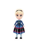 Princesas Disney muñeca Frozen azul oscuro 7 cm