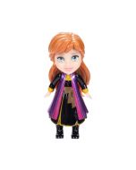 Princesas Disney muñeca Anna vest. Negro 7 cm