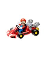 Super Mario Bross Movie coches 6 cm Kart Mario