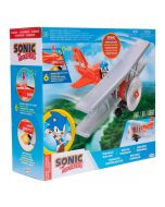 Sonic biplano Tornado con figura 6 cm Sonic