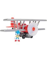 Sonic biplano Tornado con figura 6 cm Sonic