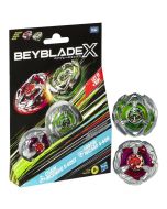 Beyblade X pack de 2 sin lanzador stdo