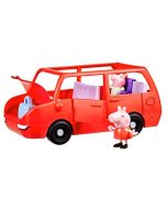 Peppa Pig nuevo auto rojo de la familia