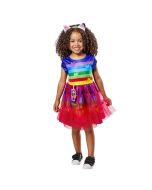 Disfraz La casa de Gabby arco iris infantil