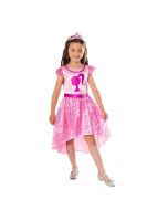 Disfraz Barbie Princess con accesorios infantil