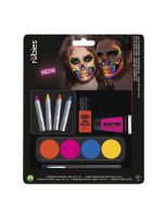 Maquillaje neón todo en 1