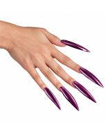 Uñas vampiro metálicas