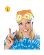 Bandana hippie con flores