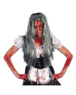 Peluca zombie mujer