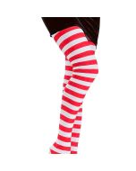 Medias Rayas Blanco/Rojo Rubies Infantil T/L