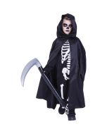 Capa Morte con guadaña hinchable infantil
