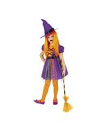 Disfraz Bruja Superstar Purpy Infantil