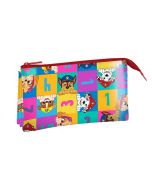 Estuche escolar Triple Patrulla Canina
