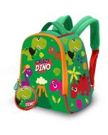 Mochila escolar Crazy Dino neopreno 25cm