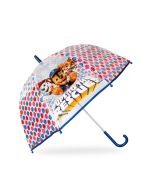 Paraguas Patrulla canina transparente 46 cm