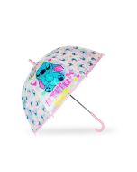 Paraguas Stitch transparente 46 cm campana