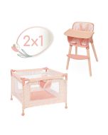 Conjunto trona y parque Tulipe