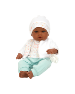 Muñeca bebé Elegance 33 cm mulato mecanismo lloro