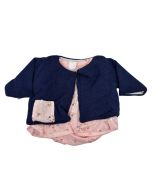 Ropa bebé Elegance Jesusito flores y chaqueta 40cm