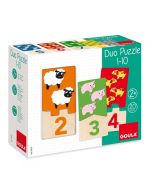 Puzzle de madera animales del 1 al 10