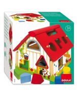 Juego formas geométricas madera encajables Granja