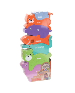 Puzzle apilable de los animales