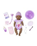 Baby born Muñeca bebe vestido Morado 43cm