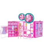 Barbie Dream Closet muñeca conjunto y accesorios