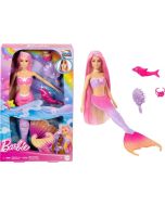 Barbie muñeca sirena toque de magia Malibú