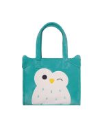 Bolso Squishmallow Winston búho azul