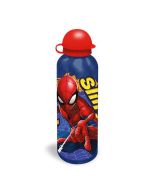Cantimplora Aluminio Spiderman 500Ml rojo