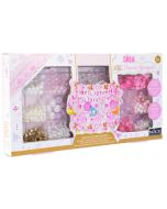 Conjunto 500 cuentas motivos florares