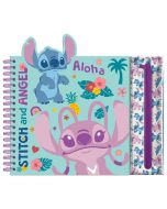Cuaderno de actividades con estuche Stitch