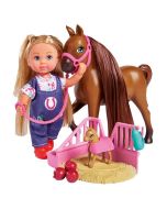 Evi Muñeca veterinaria de caballos