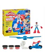 Play-Doh Marvel set de juego moto Capitán América