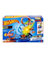 Hot Wheels Action Colisión de 4 loopings
